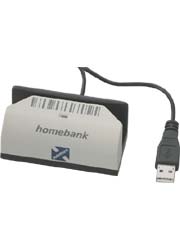 Leitor de Código de Barras HomebanK USB - Nonus